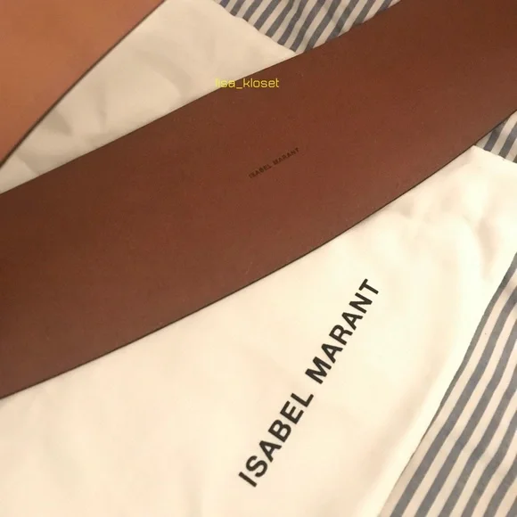 NEW - Isabel Marant Obi Wide Belt